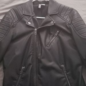 H&M leather biker jacket